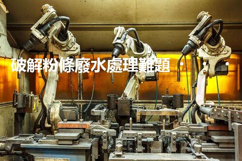 破解粉條廢水處理難題？資源化利用之路又在何方！